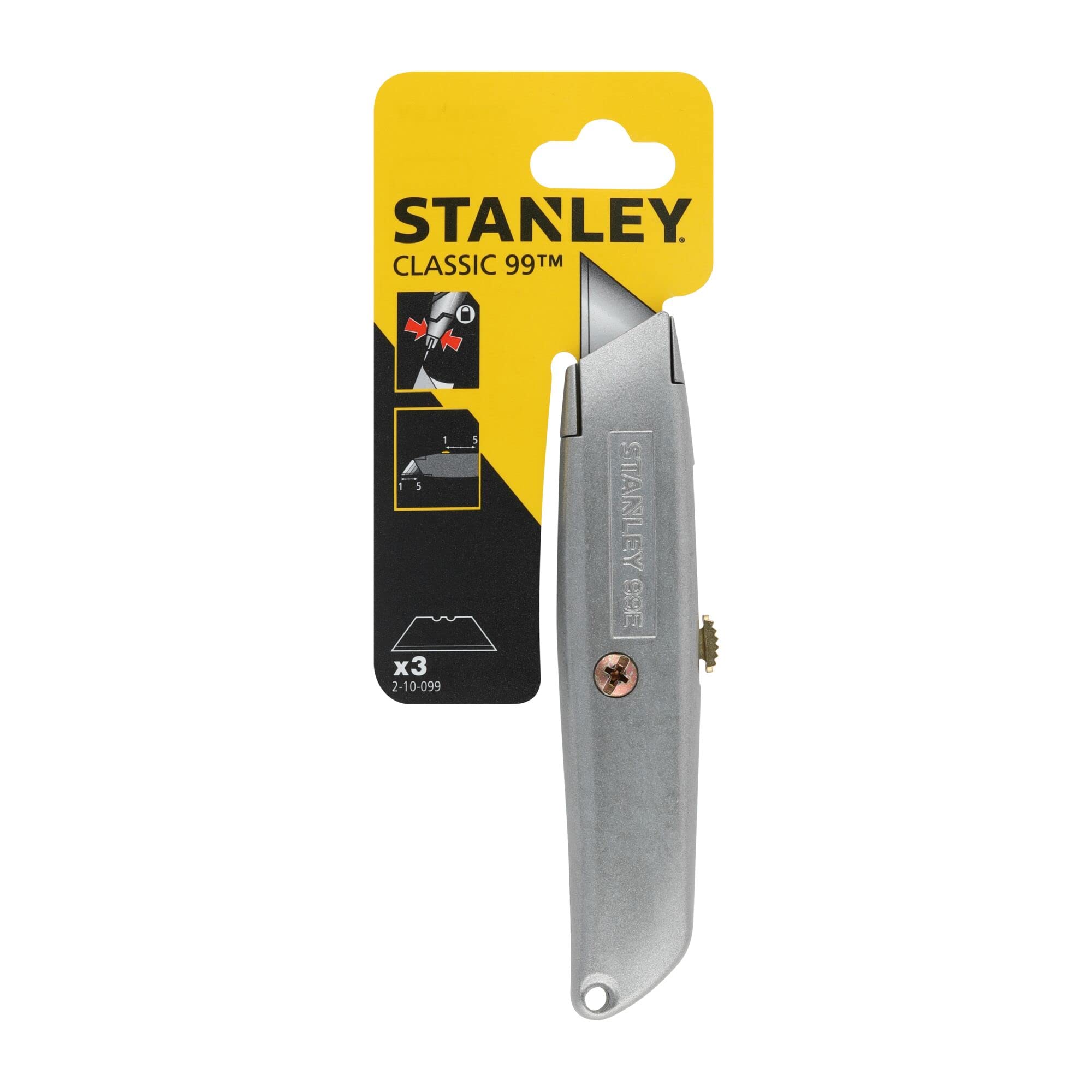 STANLEY 2-10-099 FALÇATA 155 MM 99 E RETRACTABLE